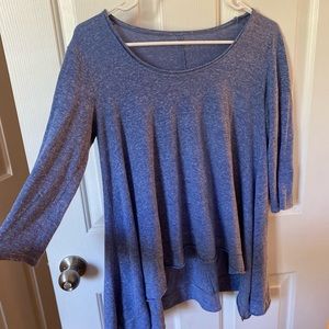 Blue, Henley shirt